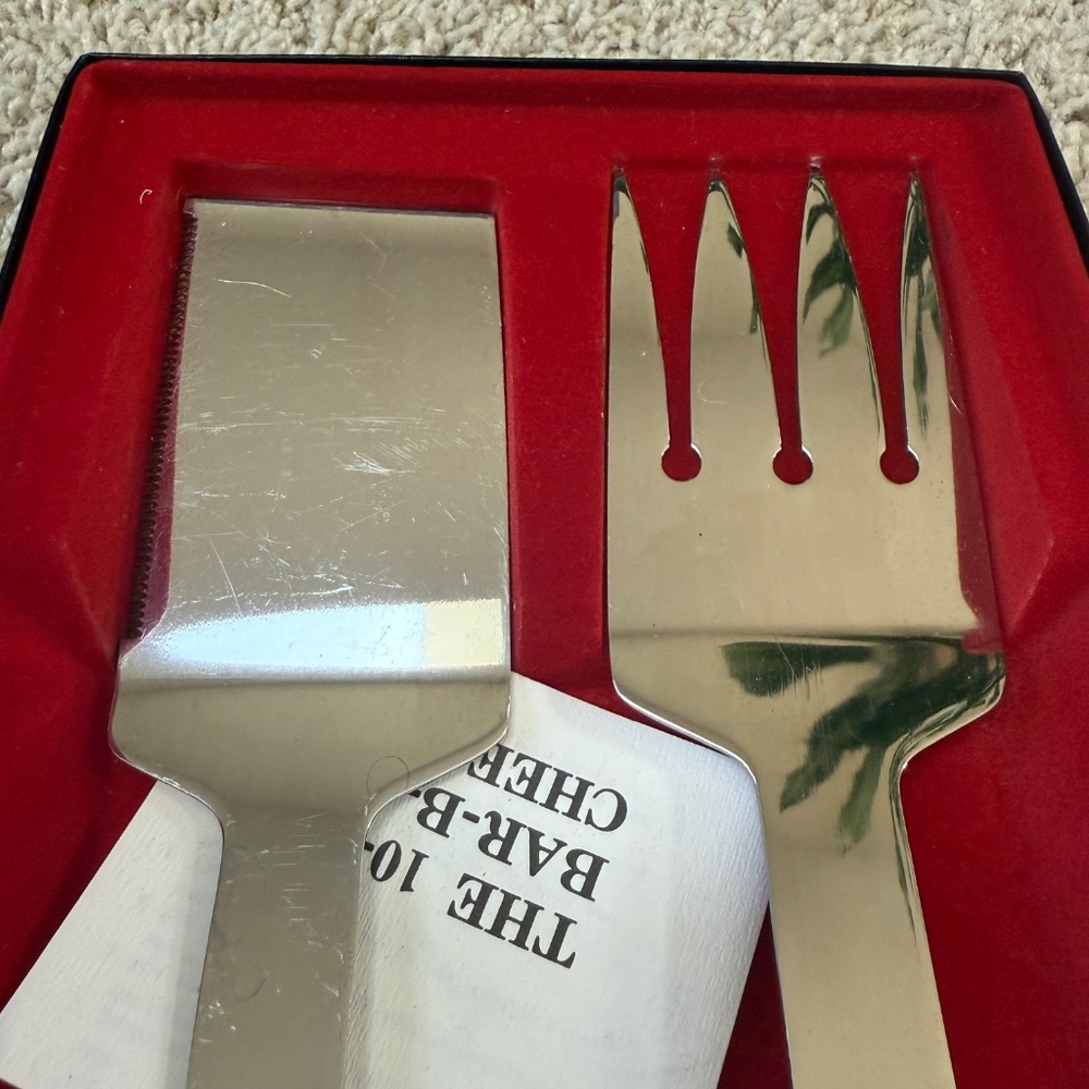Vintage VERNON Chef Tong Set of 2 Pieces - Fork and Spatula 10 in 1 - Picture 3 of 7
